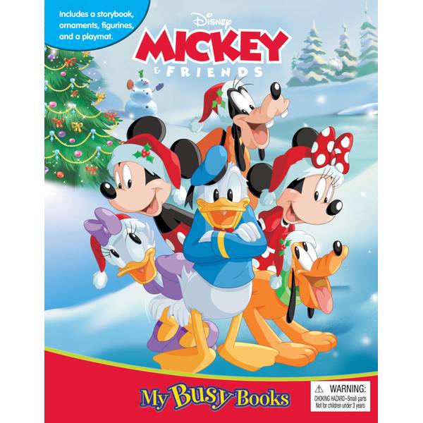 Mickey Mouse Clubhouse My Busy Books, Mickey Mouse Figurines – Phidal