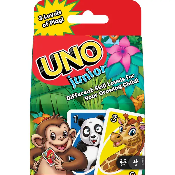 UNO Junior card game (2019, Mattel) -- What's Inside 