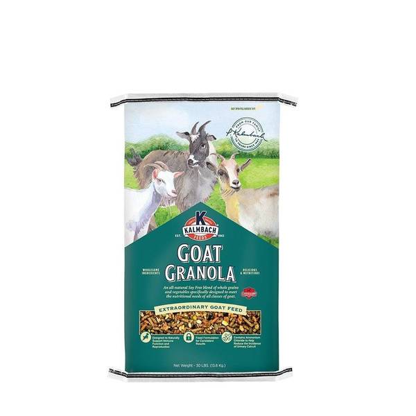 Kalmbach 16% Complete Goat Feed - 50 Lb Bag Textured Grain For All Life Stages