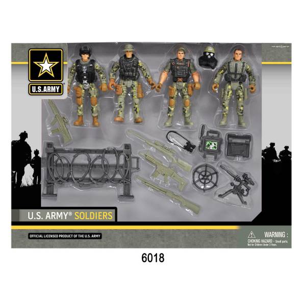 U.S. Army 4Pack Soldier Action Figures 6018 Blain's Farm & Fleet