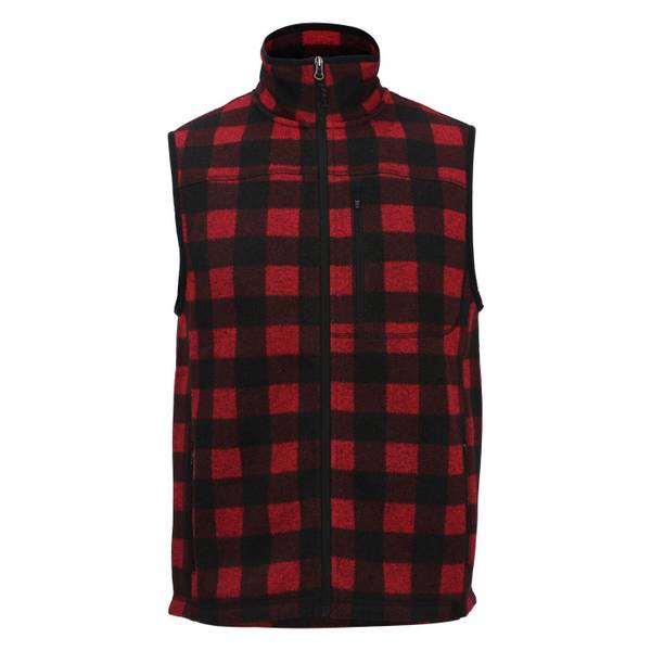 Photo of Men's Brawny Full Zip Sweater Vest
