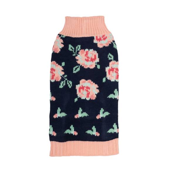 Soma Dog Sweater Navy Blue