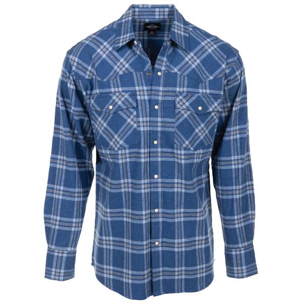 Work n' Sport Men's Western Flannel Shirt - 44519-380WS-S | Blain's ...
