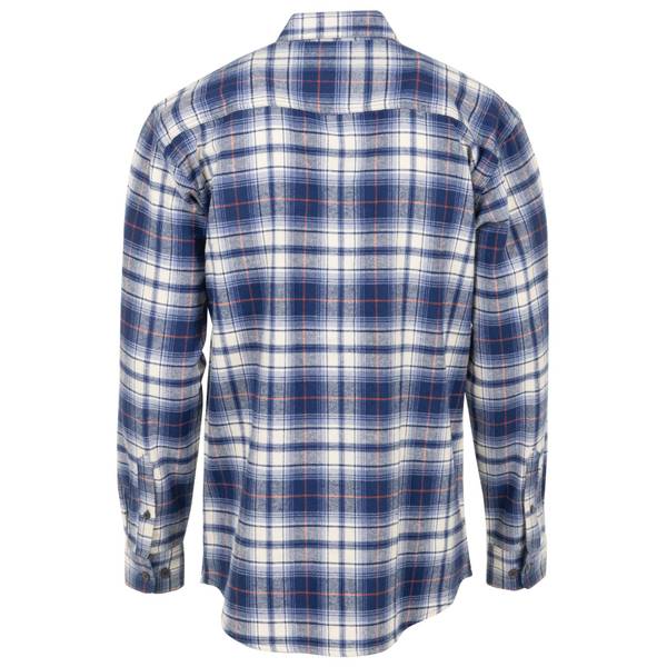 Work n' Sport Men's Long Sleeve Flannel Shirt - 44535-383WS-S