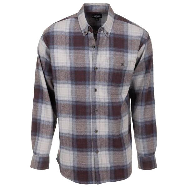 Work n' Sport Men's Long Sleeve Flannel Shirt - 44535-383WS-S