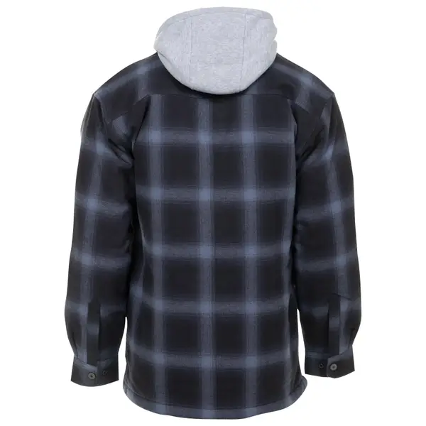 Work n' Sport Men's Fleece Lined Flannel Shirt - 44754-370WS-M