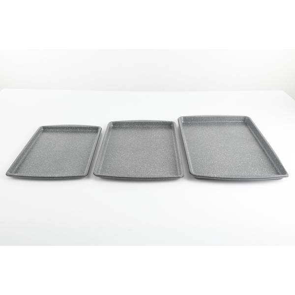 Oster 17 in. x 12 in. Baker's Glee Aluminum Cookie Sheet 985115190M - The  Home Depot