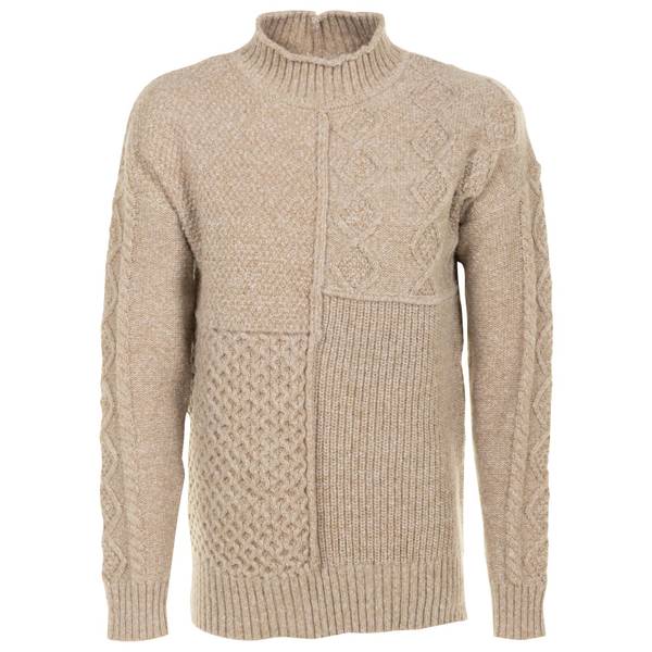 Jillian Nicole Women's Long Sleeve Mock Mixed Tweed Sweater - 523540-L ...