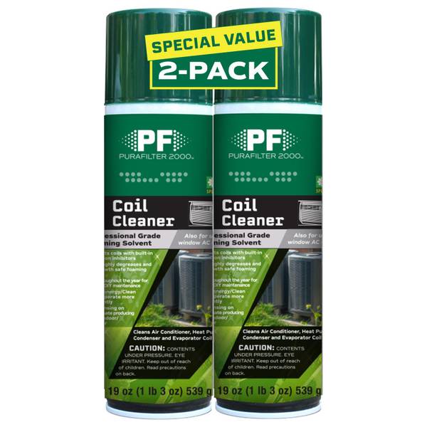 19 oz 2-Pack Foam Coil Cleaner