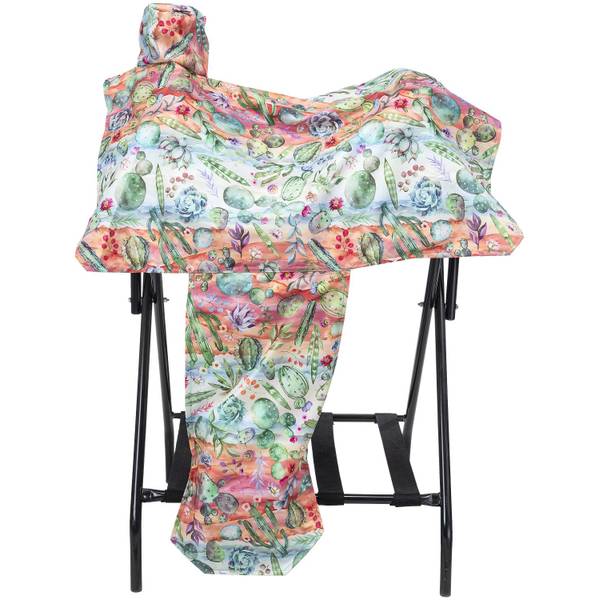 Couverture De Selle Western – Laine Pure Nouvelle-Zélande – 34x36x1 Pouces – Multi