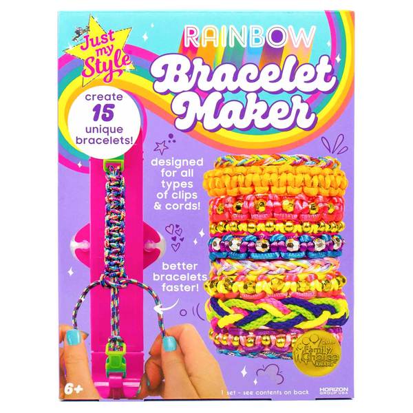 Horizon Group Just My Style Rainbow Bracelet Maker - 96777K | Blain's ...