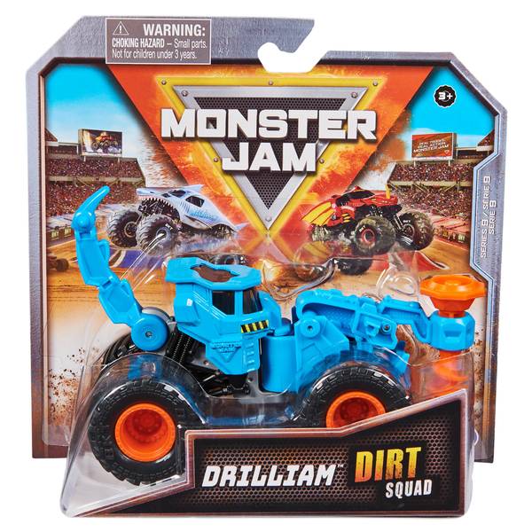 New! shops Monster Jam Dirt Squad Scoopz Wedge Rolland