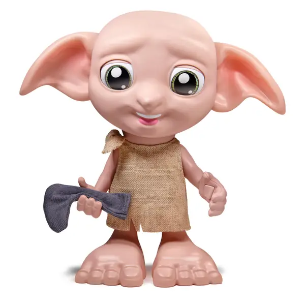 Wizarding World Interactive Magical Dobby Elf Doll with Sock