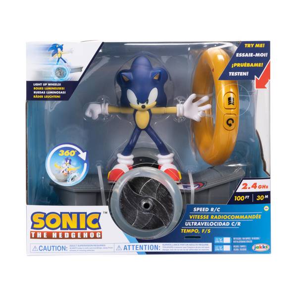 Jakks Pacific Sonic 2 Remote Control Sonic Speed 6-in Scale