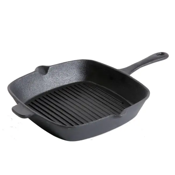 General Store Addlestone 8 Inch Preseasoned Round Cast Iron Frying Pan