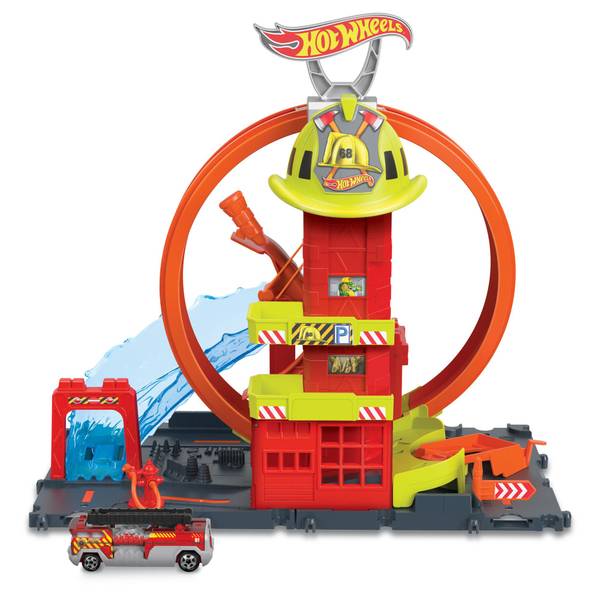 Pista Hot Wheels Looping Monster Truks - Mattel - Pistas