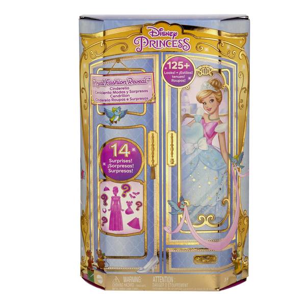 Barbie Disney Princess 2 In 1 Ballgown Surprise Cinderella Doll NEW