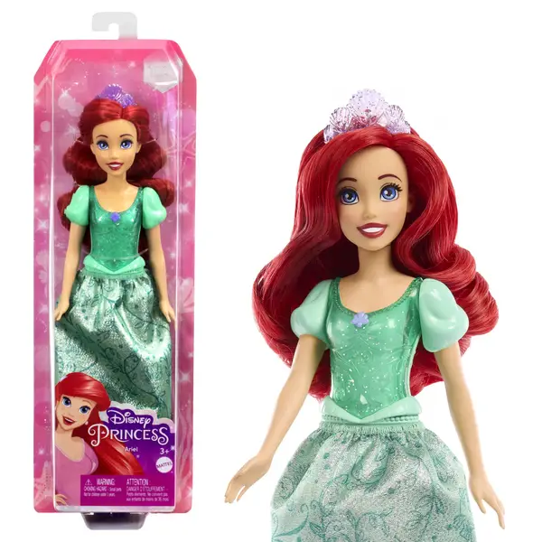 Disney Store Official Ariel Story Doll, The Little Mermaid, 11 inch, Fully Posable Toy in Glittering Outfit - Suitable for Ages 3+ Toy Figure, Gifts