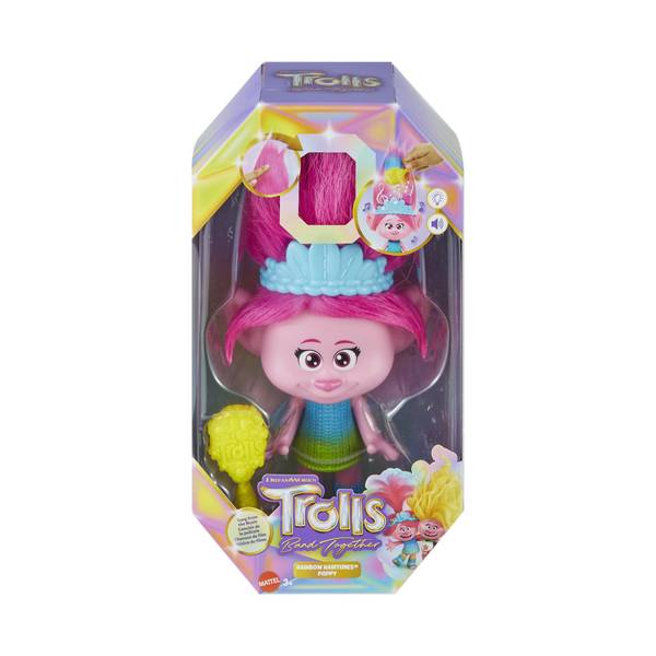 Dreamworks Trolls Band Together Queen Poppy Small Doll,