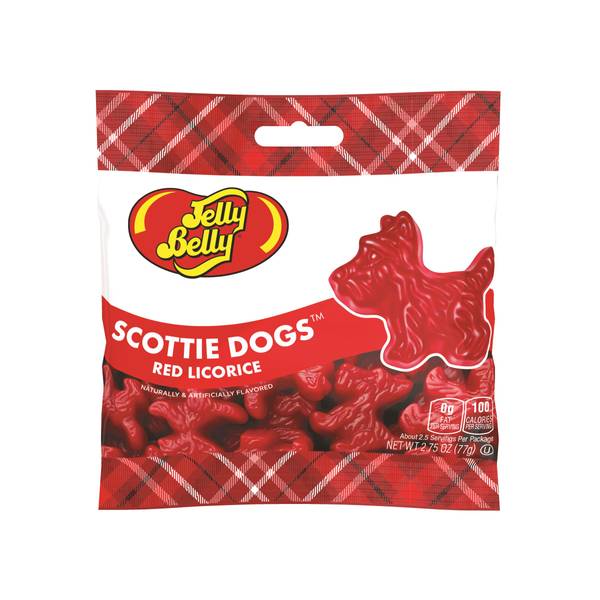 Photo of 2.75 oz Red Licorice Scottie Dogs