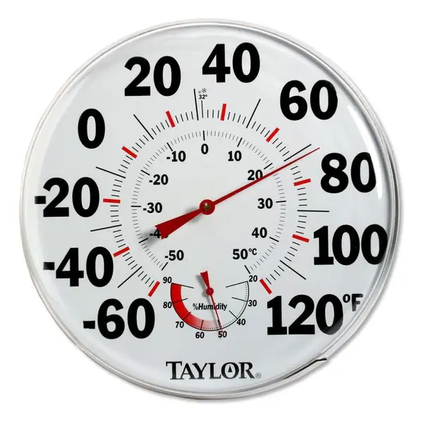 Outdoor Thermometer Thermometer Hygrometer Dial Wall Hanging High