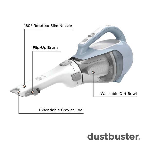 Black & Decker Dustbuster Advanced Clean Slim Cordless Vacuum