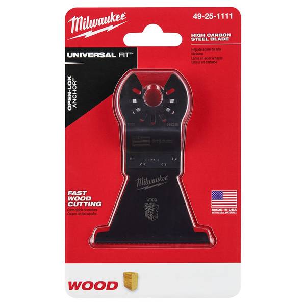 Milwaukee Oscillating MultiTool 21/2" HCS Wood Blade 49251111