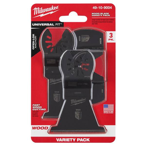 Milwaukee 3-Pack Extreme Materials Universal Fit OPEN-LOK