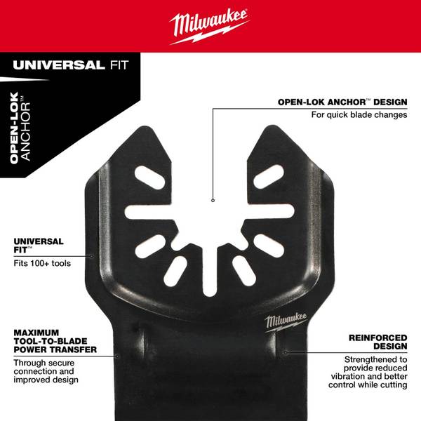 Milwaukee 3-Pack Extreme Materials Universal Fit OPEN-LOK