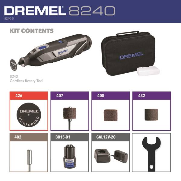 Dremel Lite 3.6 Volt Lithium-Ion Variable Speed Cordless Rotary Tool Kit -  Anderson Lumber