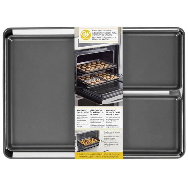 T-fal AirBake Ultra 3-Piece Cookie Sheet Set T482AYA2 - The Home Depot