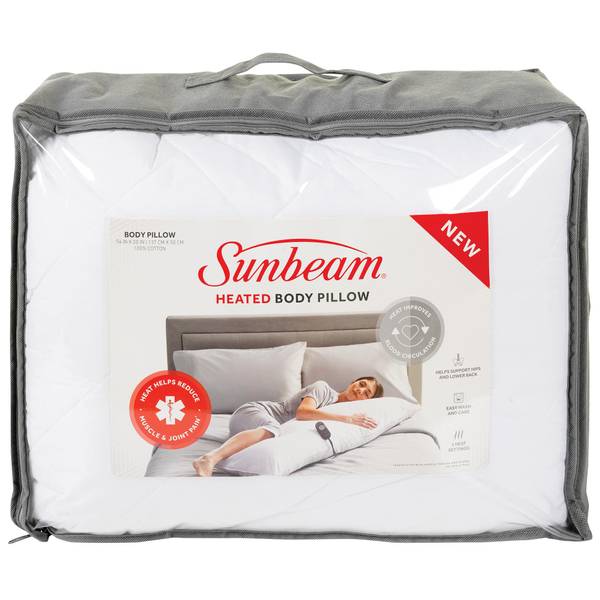 Sunbeam Heated Body Pillow : : Home