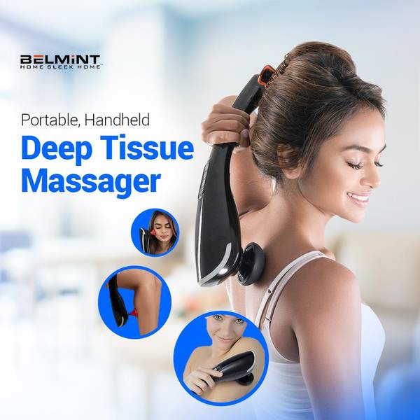 Belmint Full Back Massager With Heat And 12 Deep-kneading Massage : Target