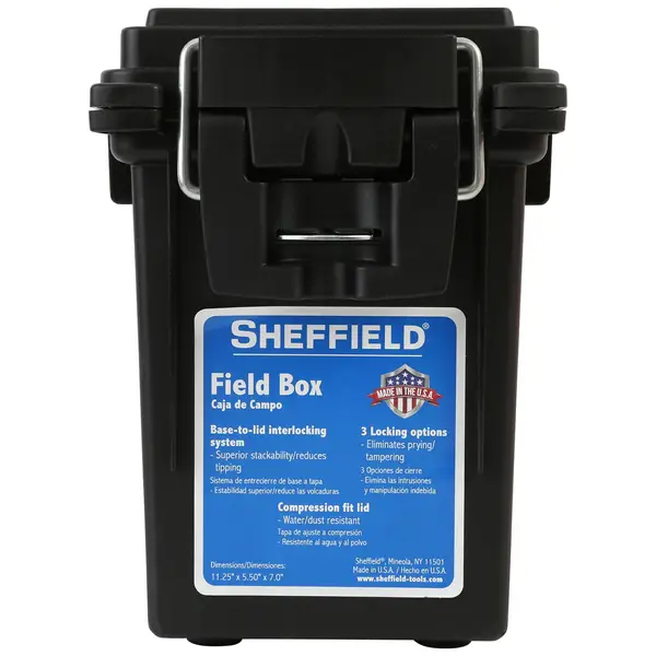 Buy Sheffield 12626 Field Box, Plastic Ammo Can for Pistol, , and