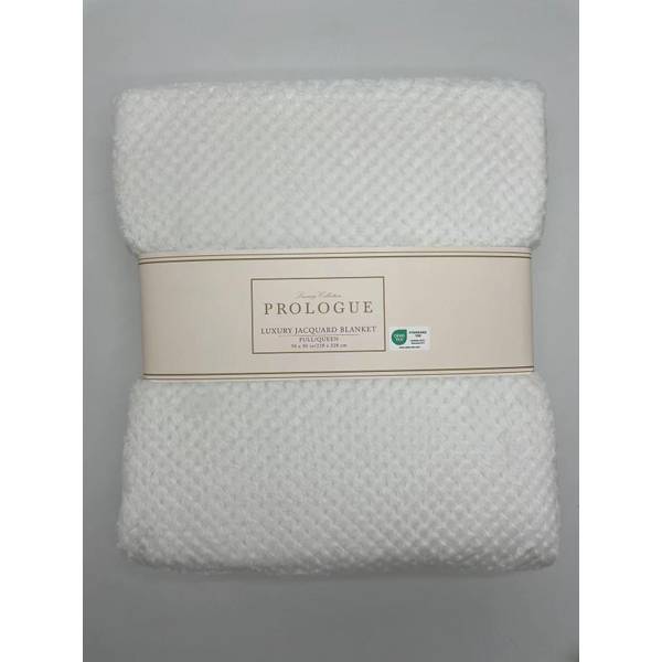 Northpoint Trading King Prologue Plush Jacquard Blanket 0111 Blain