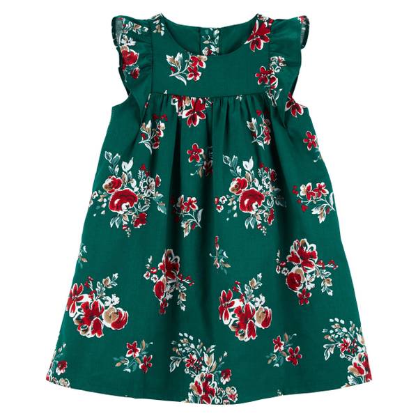 Carter's Toddler Girl's Floral Sateen Dress - 2P791610-2T | Blain's ...