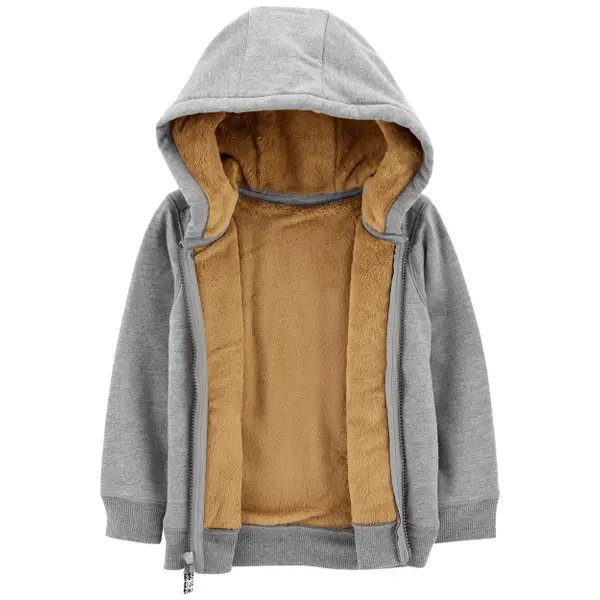 Carter s Toddler Boys Fuzzy Lined Hoodie 2P804110 3T Blain s