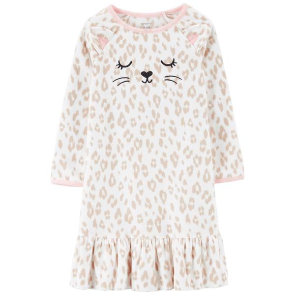 Girls discount fleece nightie