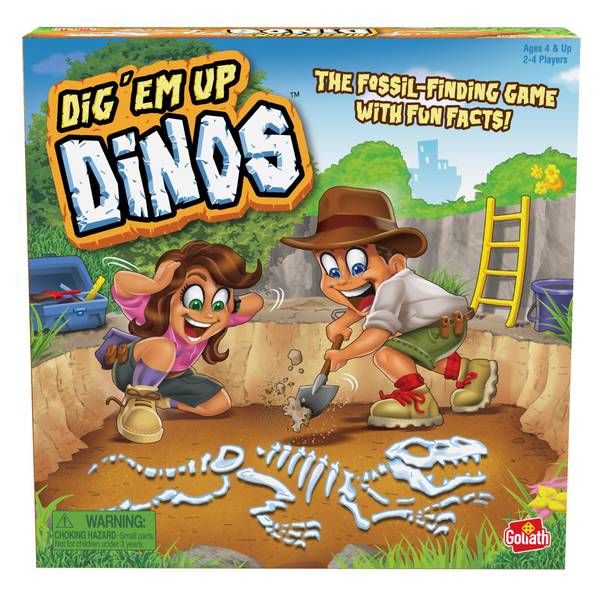 Dig 'Em Up Dinos Game