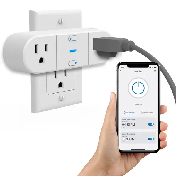 Westinghouse 94013 Sure Series Wi-Fi Dual-Outlet Smart Plug