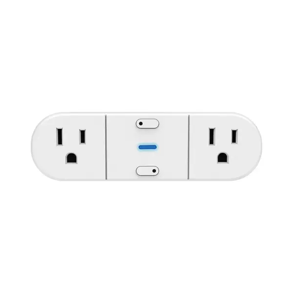 Feit Wi-Fi Smart Plug 2-pack Dual Outlet Outdoor Smart Plugs - Works With  Alexa
