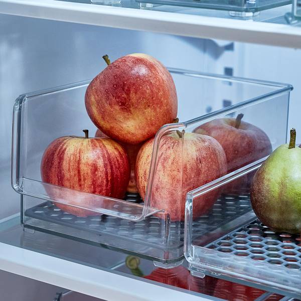 Spectrum Hexa In-Fridge Large Organizer Bin for Refrigerator Storage