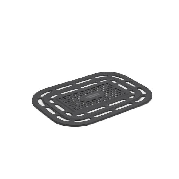 Small Antimicrobial Sink Mat - Black by Rubbermaid at Fleet Farm