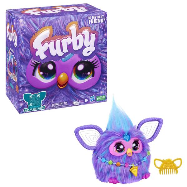 Furby Purple Interactive Plush Toy - F6743 | Blain's Farm & Fleet