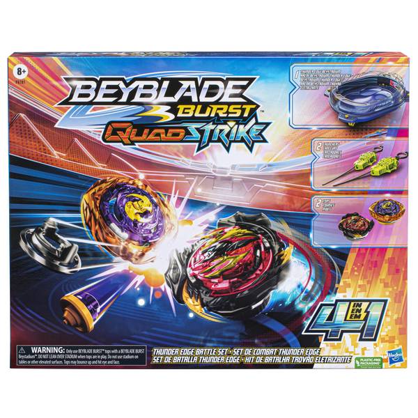 Beyblade Burst QuadStrike Spinning Top Dual Pack Wave 3 Set