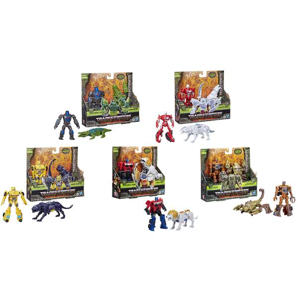 Transformers: Rise of the Beasts Beast Alliance Beast Combiners 2-Pack Arcee  & Silverfang