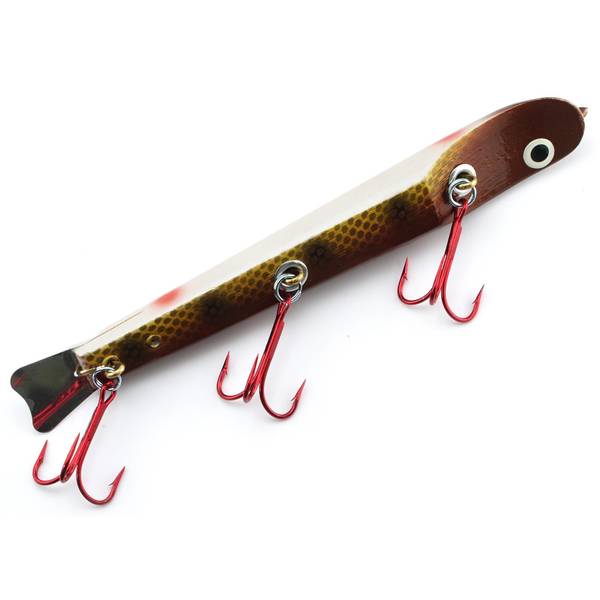 Suick 7 Red Hot Musky Lure Walleye - SUK-7WYST