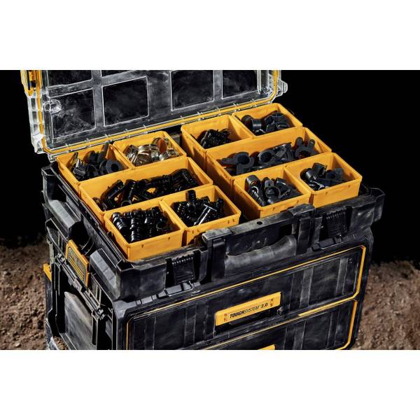 Neat Tools  Divider Bins 2-Slot for Dewalt Pro Small Parts Organizer  (2-Pack)