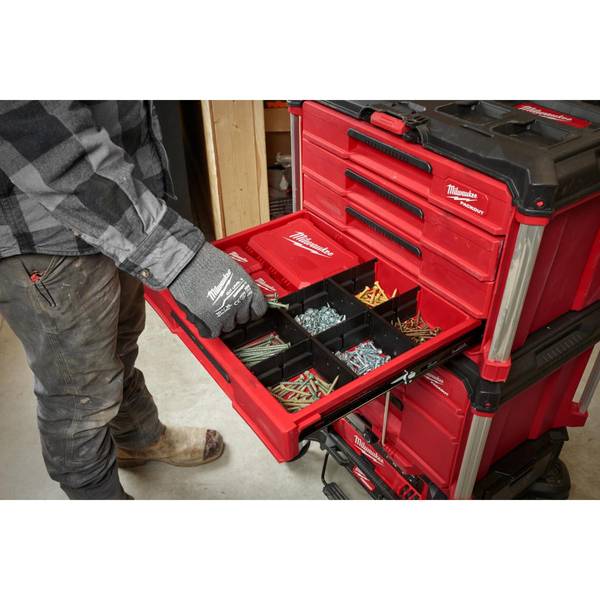 Milwaukee PACKOUT 4 Drawer Tool Box - 48-22-8444 | Blain's Farm