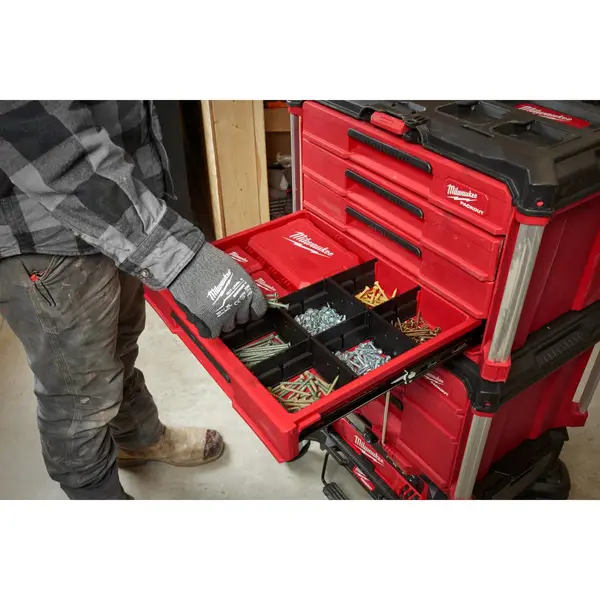 Milwaukee PACKOUT 4 Drawer Tool Box - 48-22-8444 | Blain's Farm